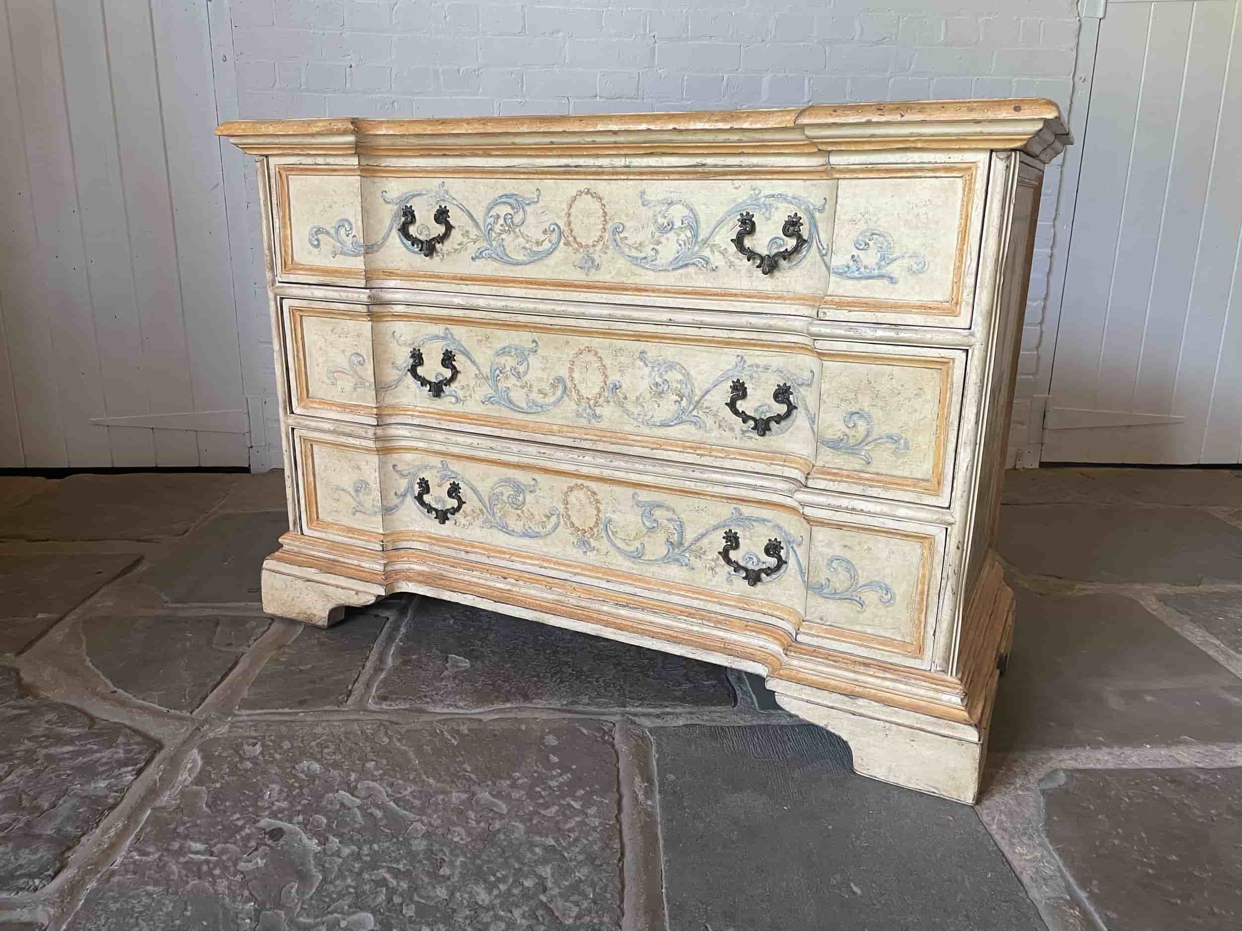 Italian Painted Desk gallery image 4