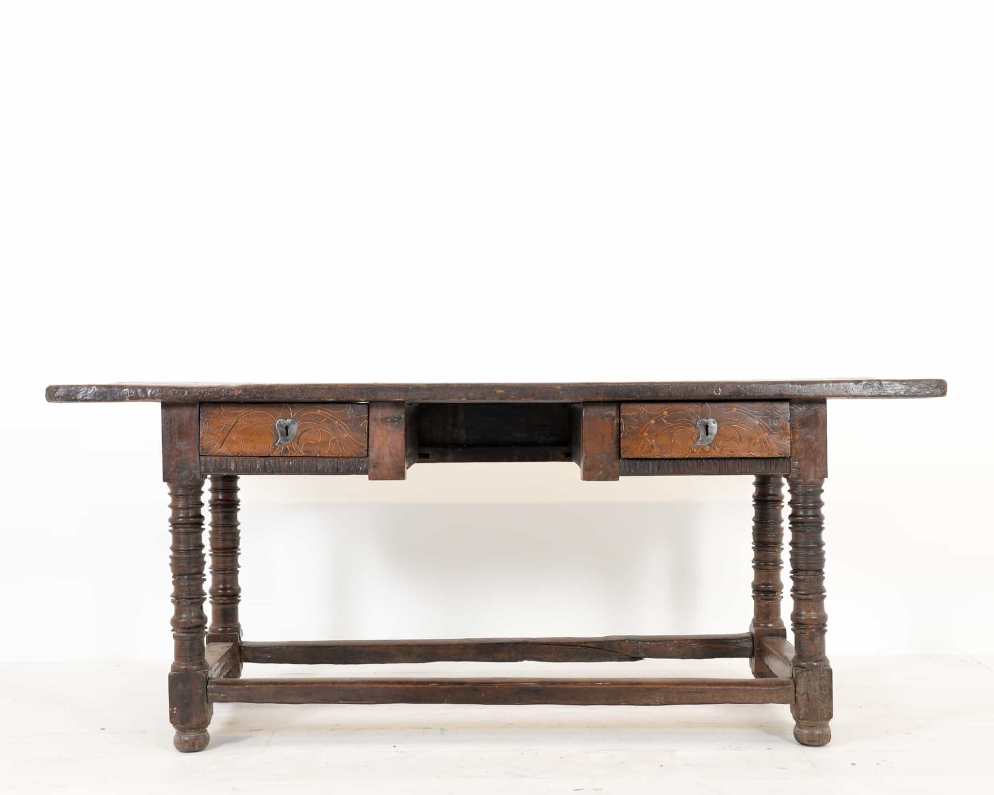 Spanish walnut 18th century serving table
