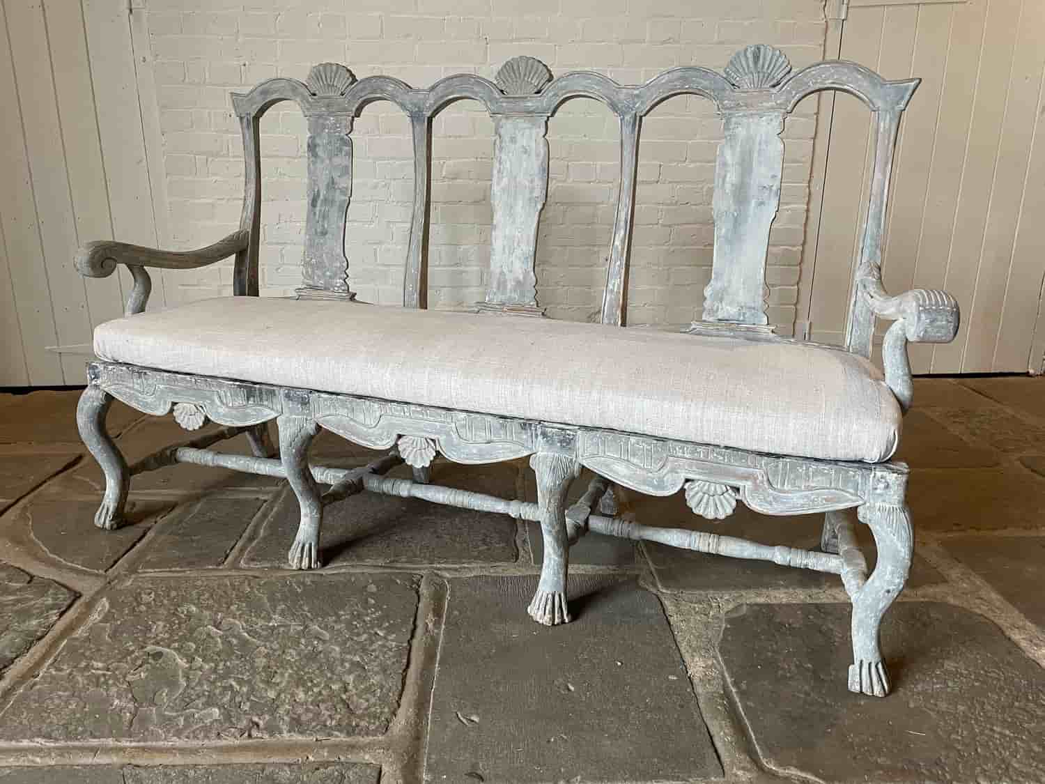 Swedish Baroque Sofa gallery image 1
