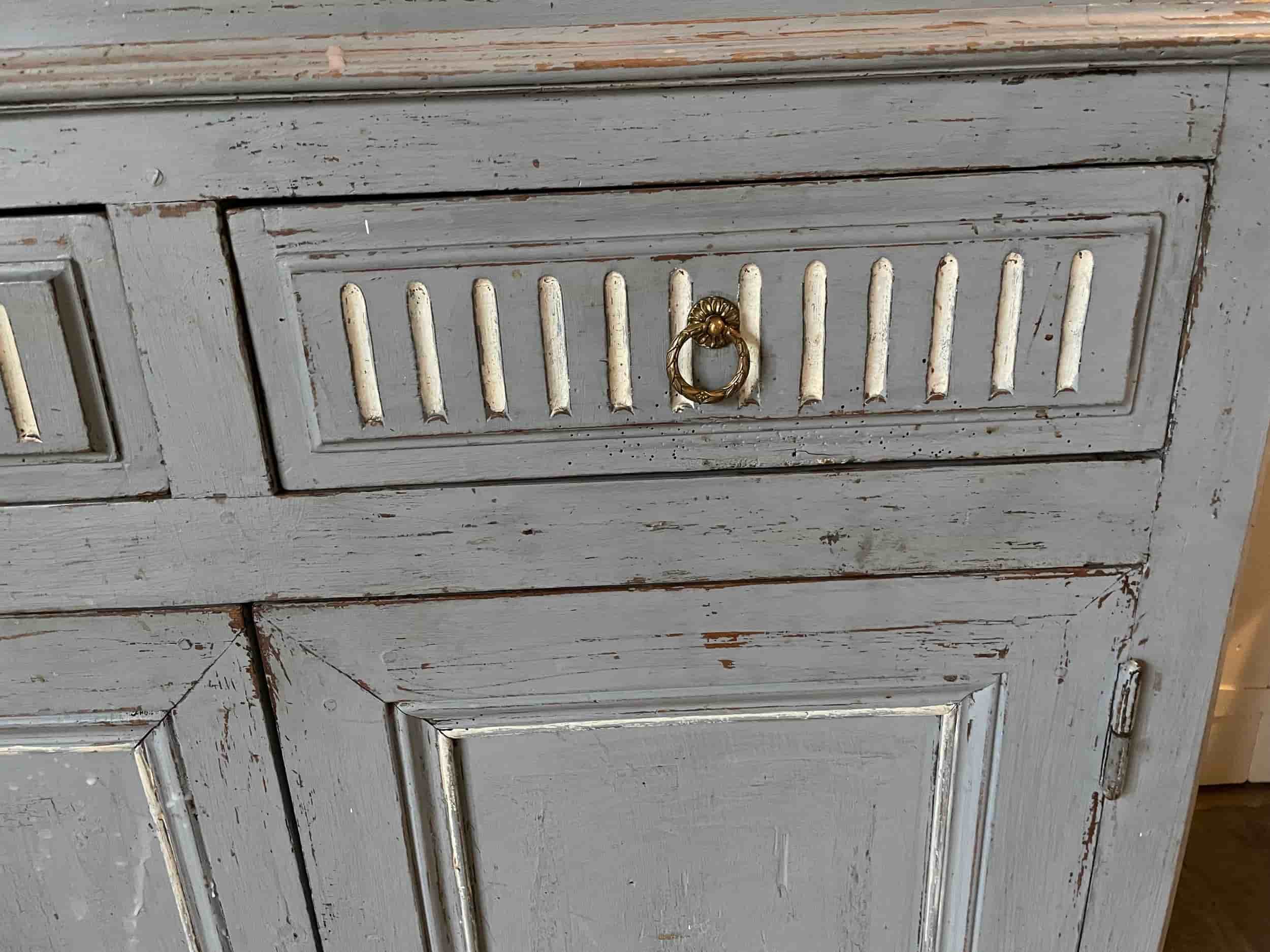 Painted Antique Storage Cupboard gallery image 3