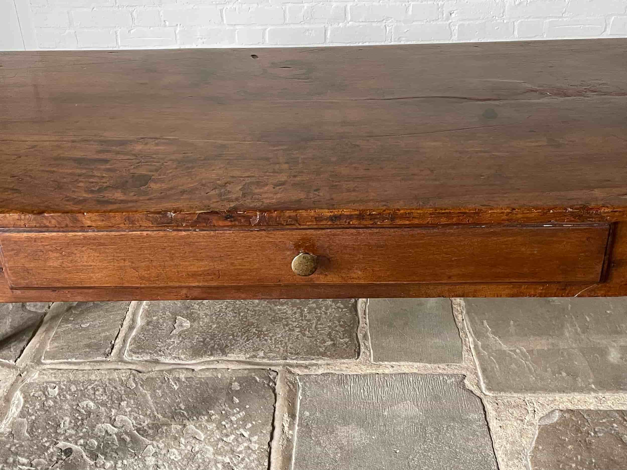 Italian Walnut Serving Table gallery image 2