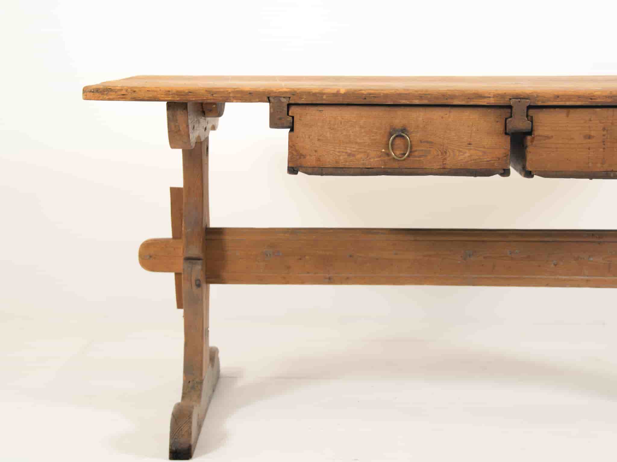 Swedish Two Drawer Table gallery image 1