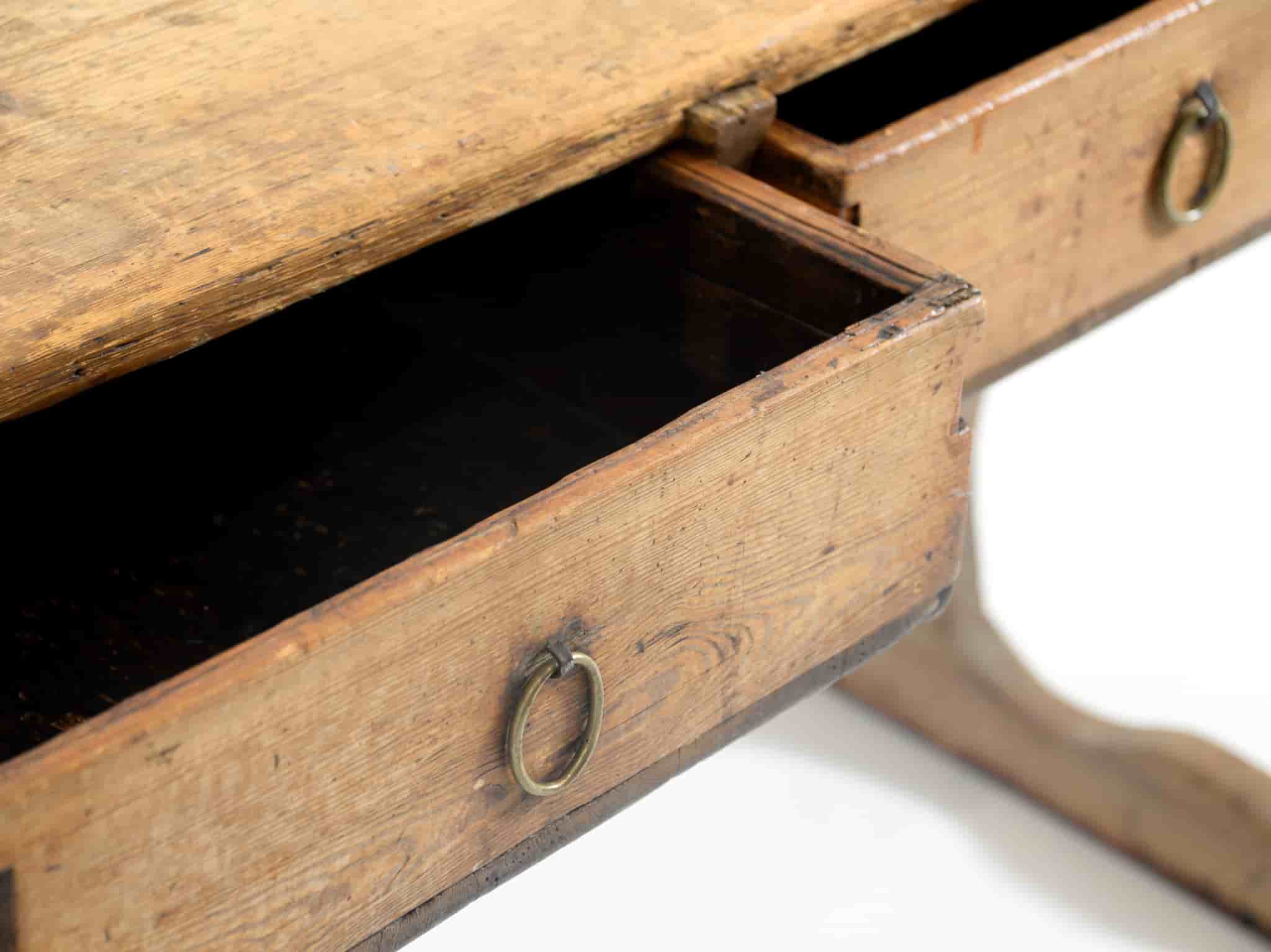 Swedish Two Drawer Table gallery image 3