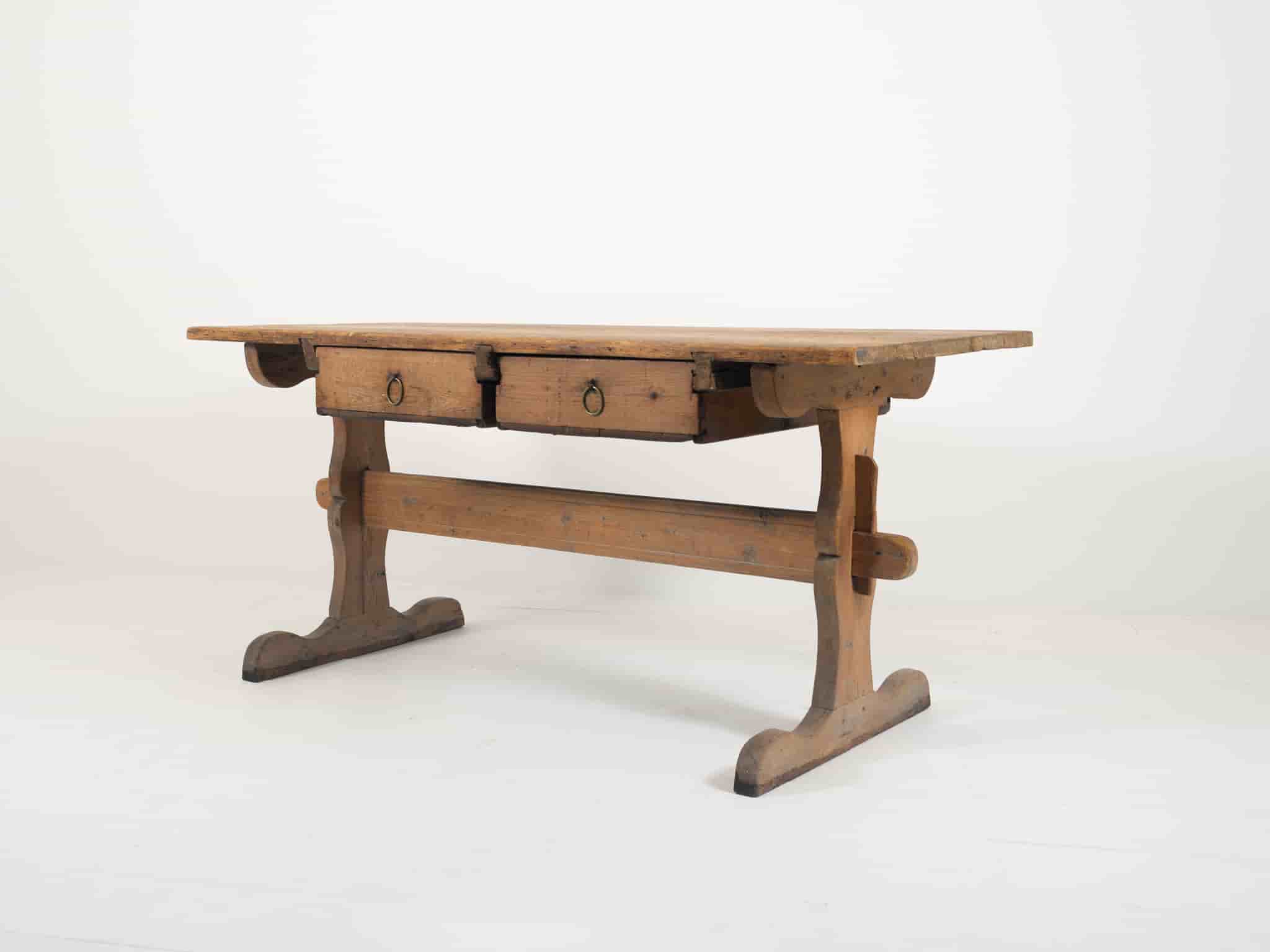Swedish Two Drawer Table gallery image 6