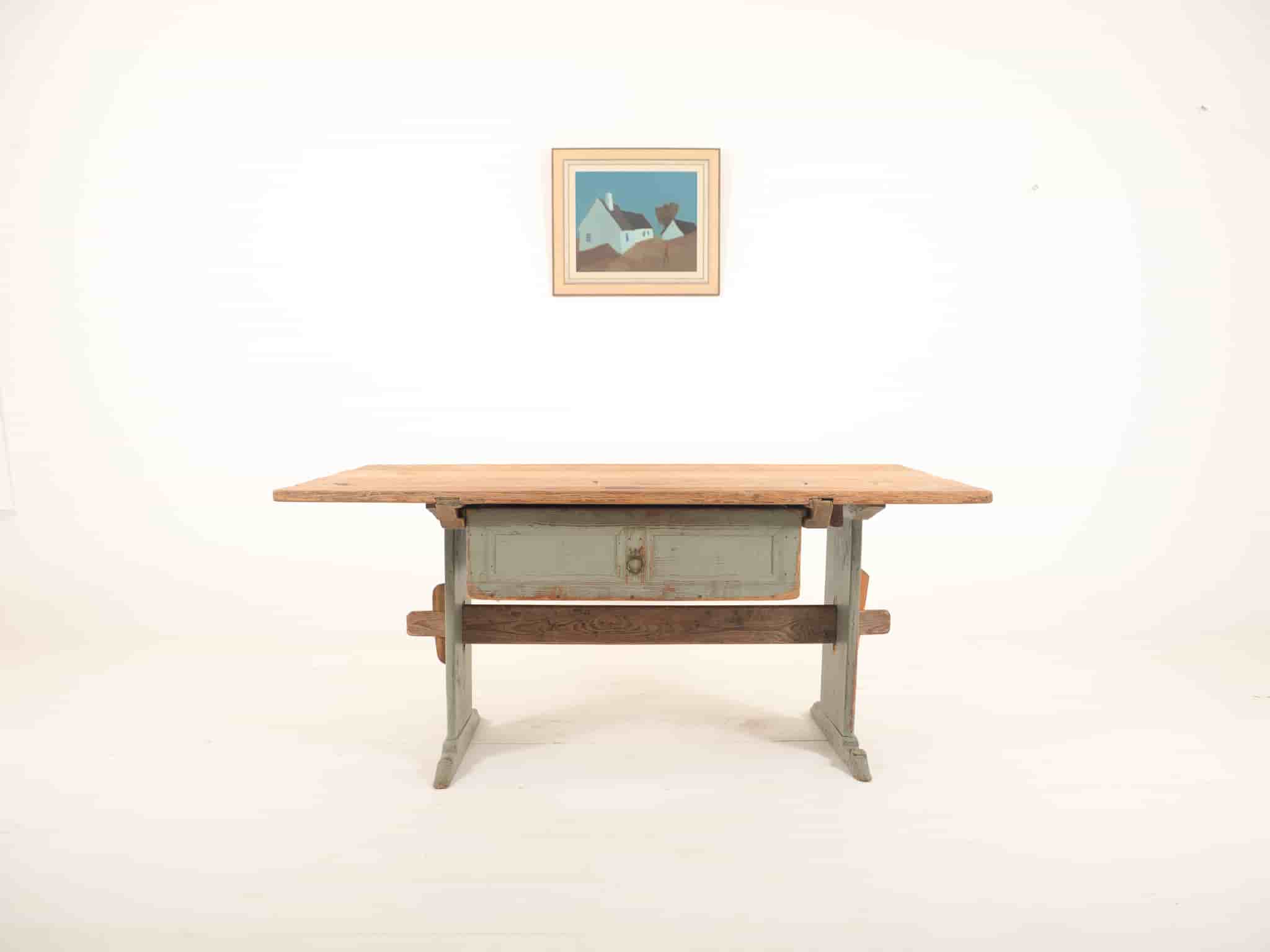 Swedish Bockbord Table gallery image 6