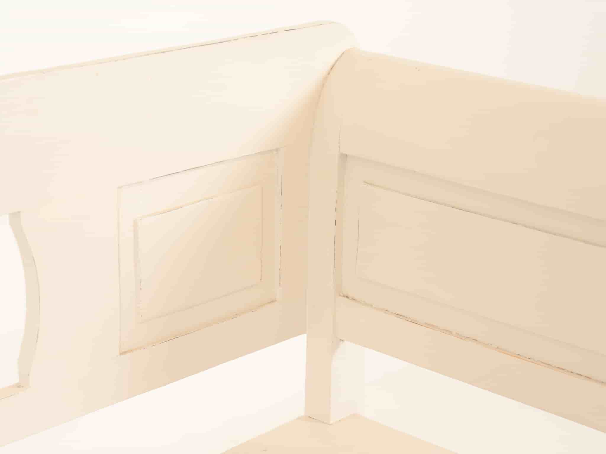 Modern Indoor Painted Bench gallery image 1