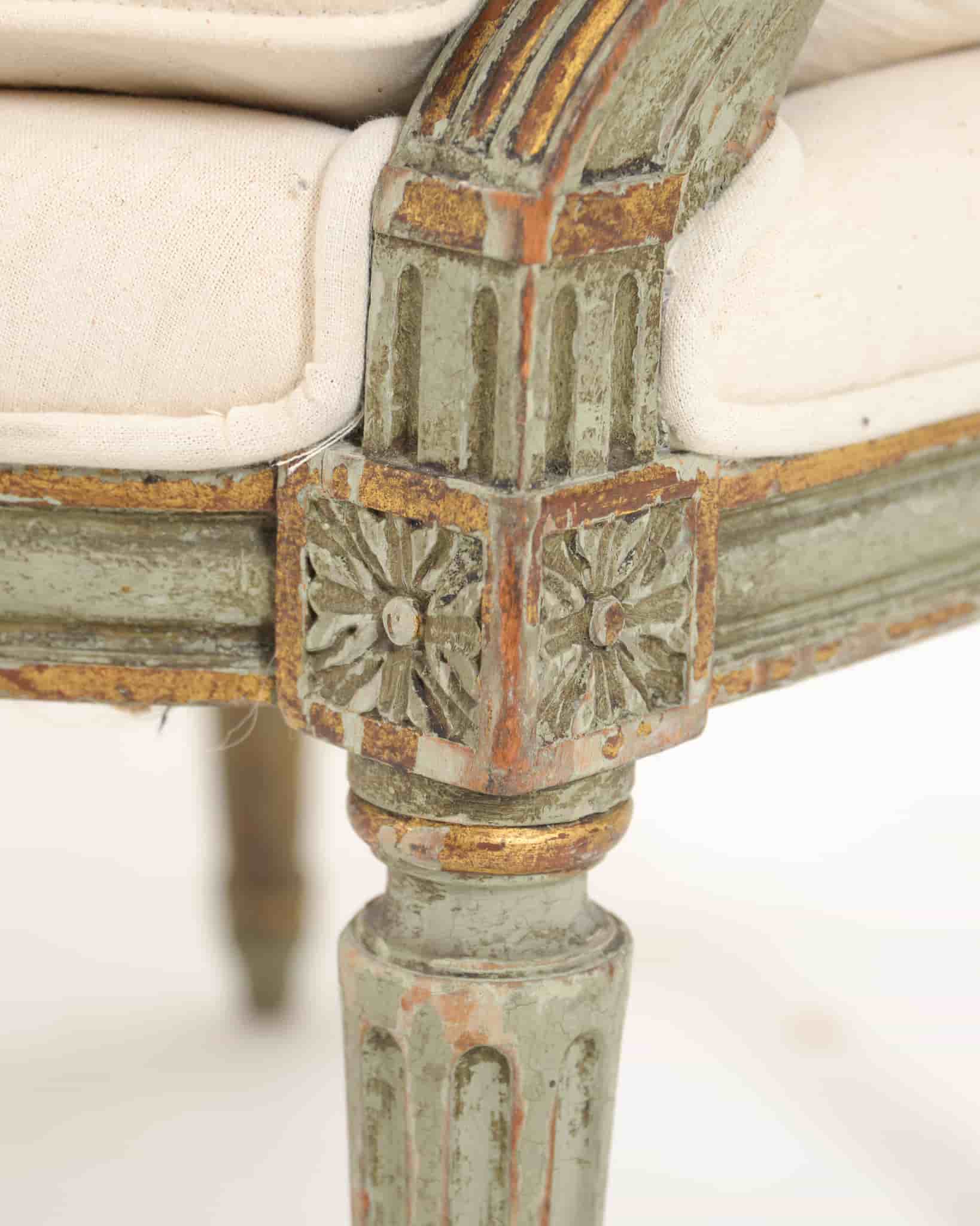 Pair of French 18th Century Armchairs gallery image 2