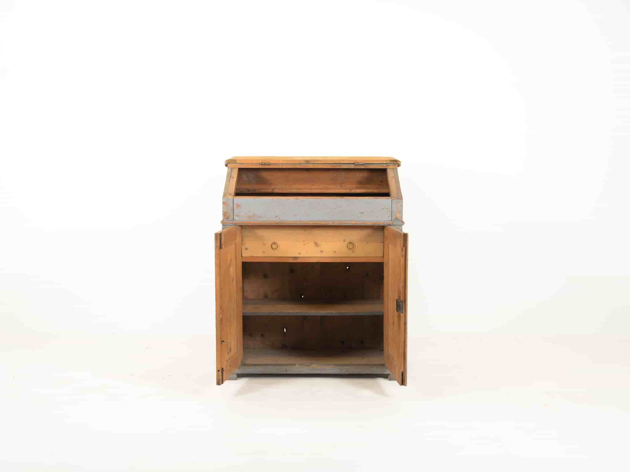 French Painted Pine Desk gallery image 14