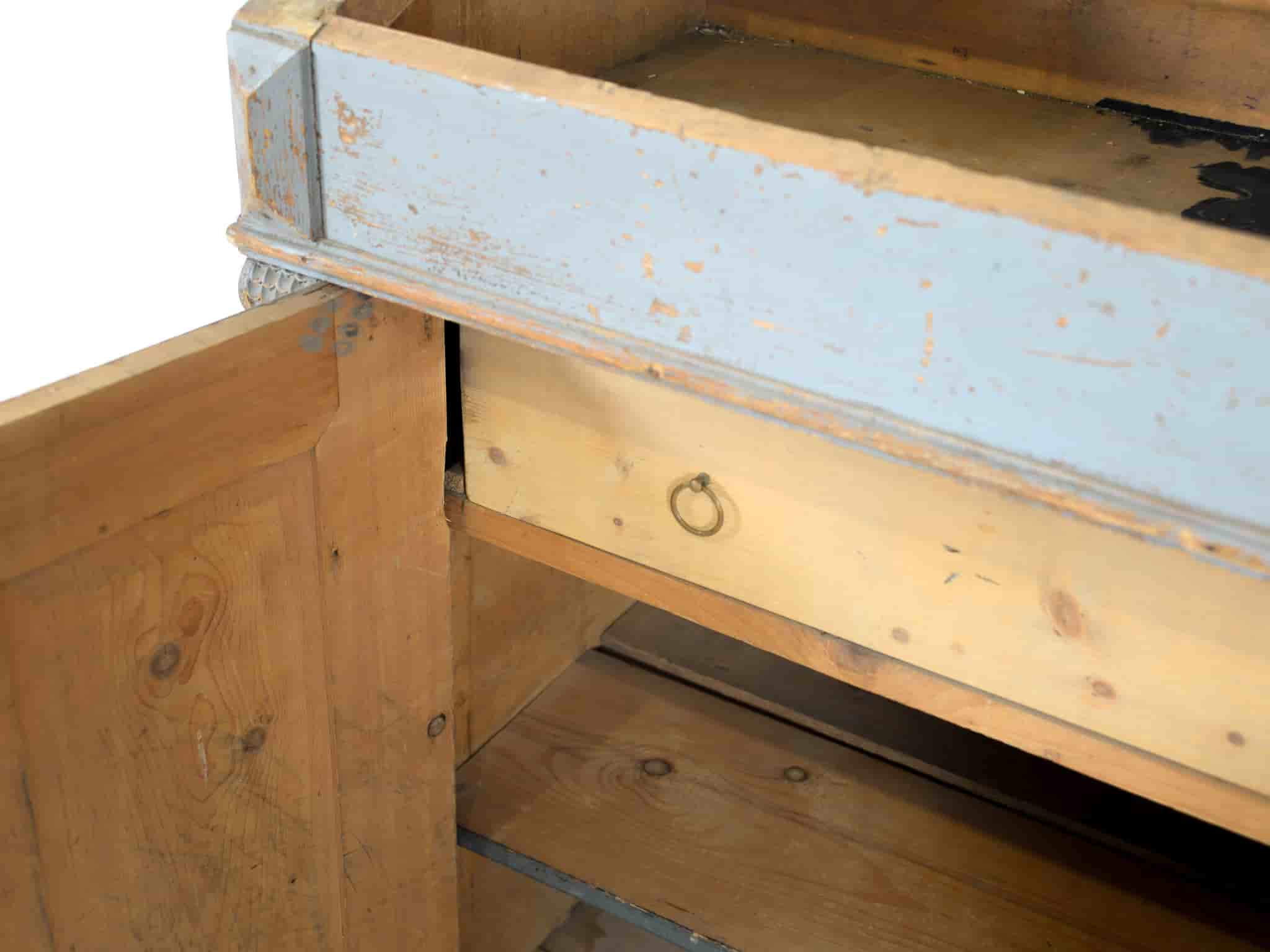 French Painted Pine Desk gallery image 15