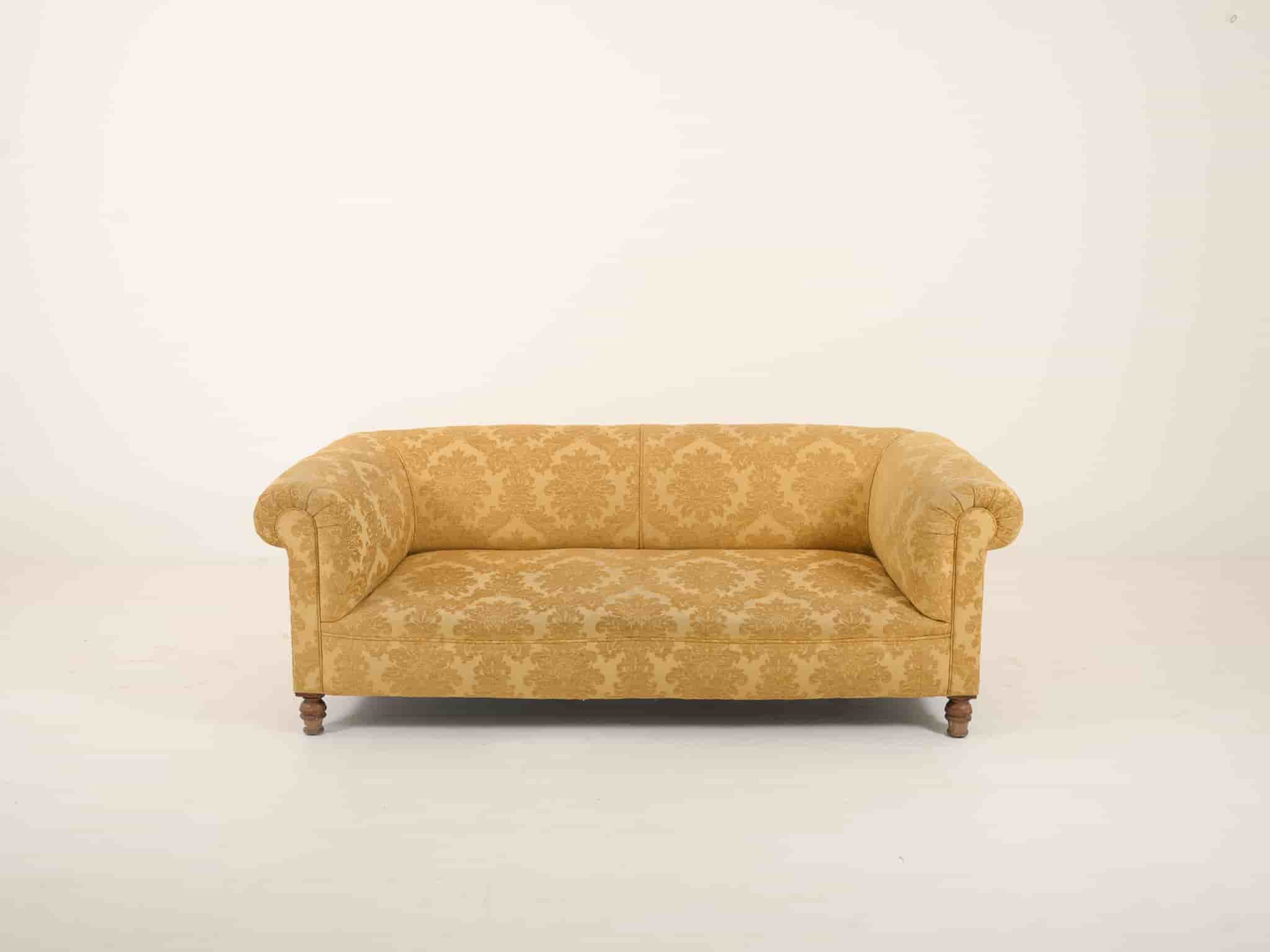 Victorian Upholstered Sofa gallery image 1