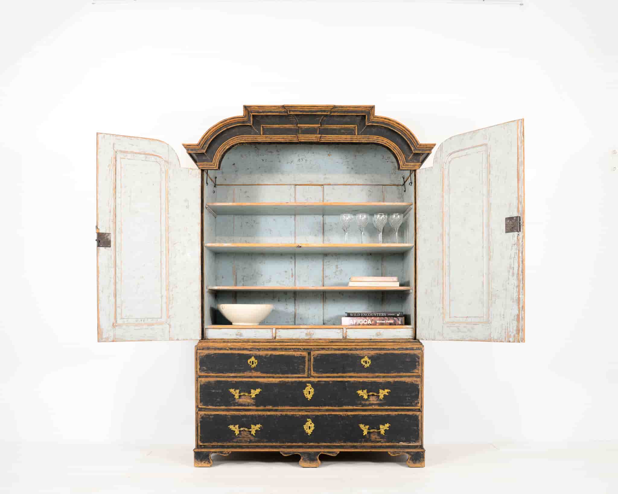 Swedish Baroque 18th Century Cabinet gallery image 1
