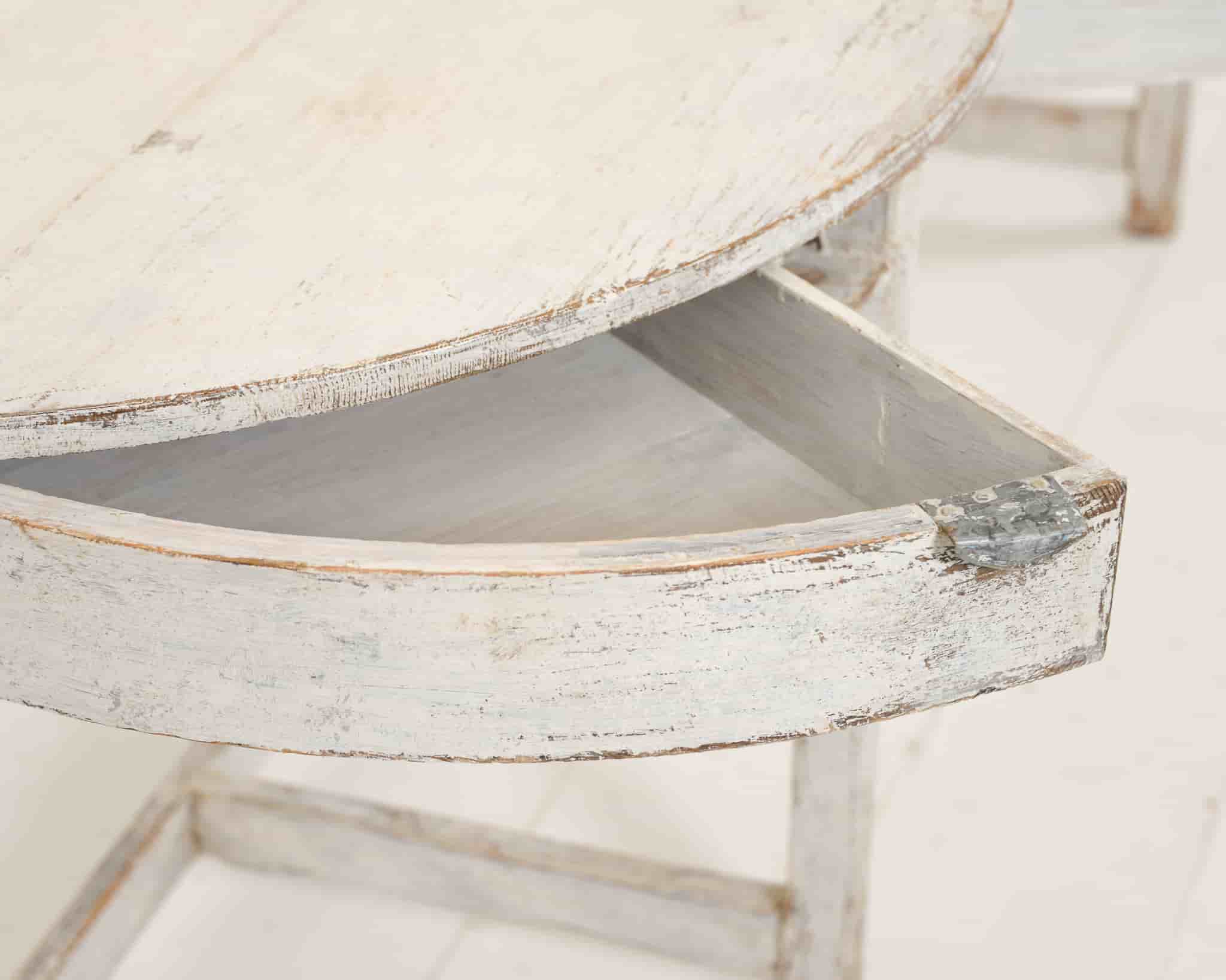 Pair of Swedish Demi Lunes with Drawers gallery image 6