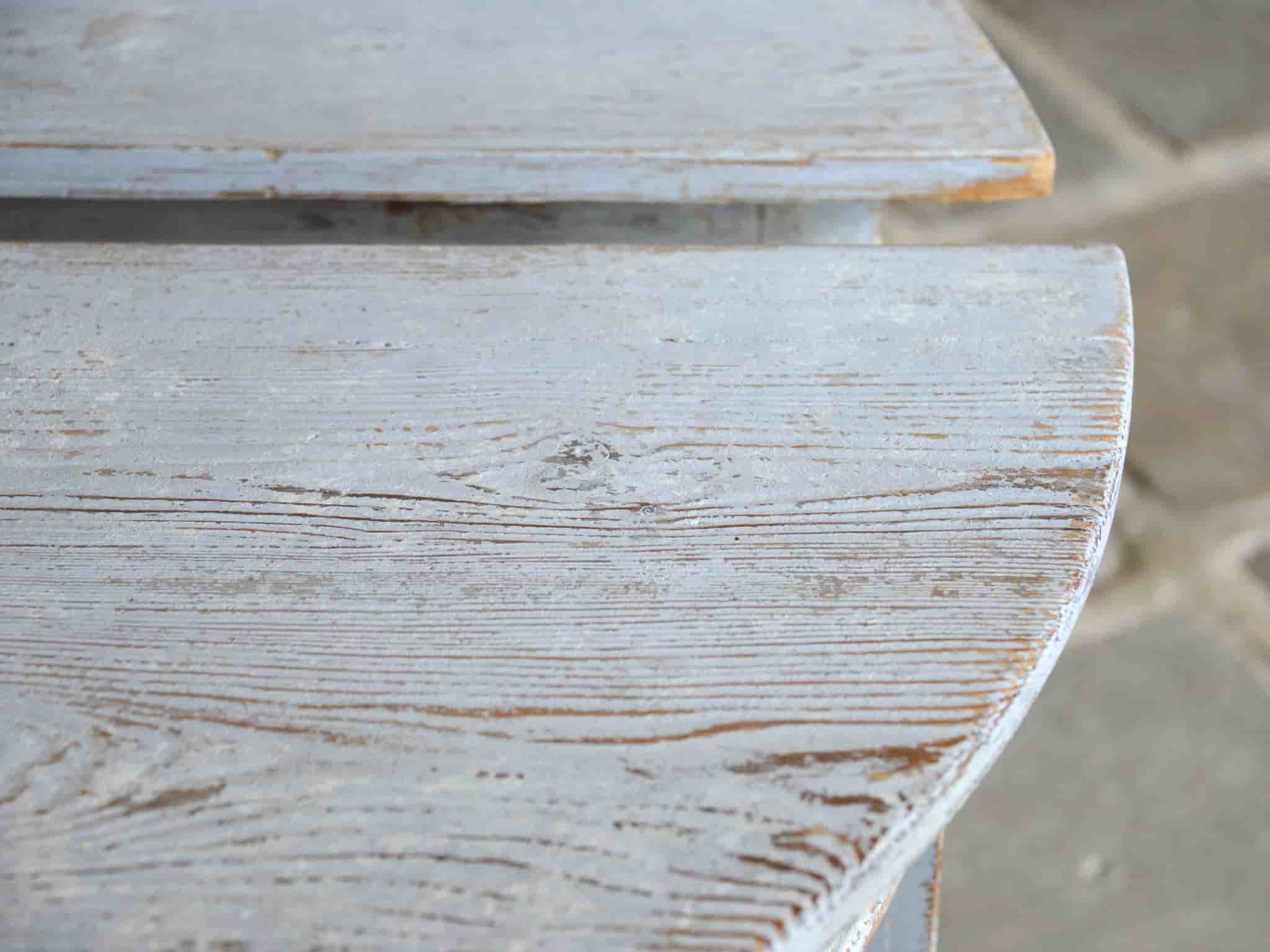Pair of Swedish Demi-Lune Tables gallery image 5