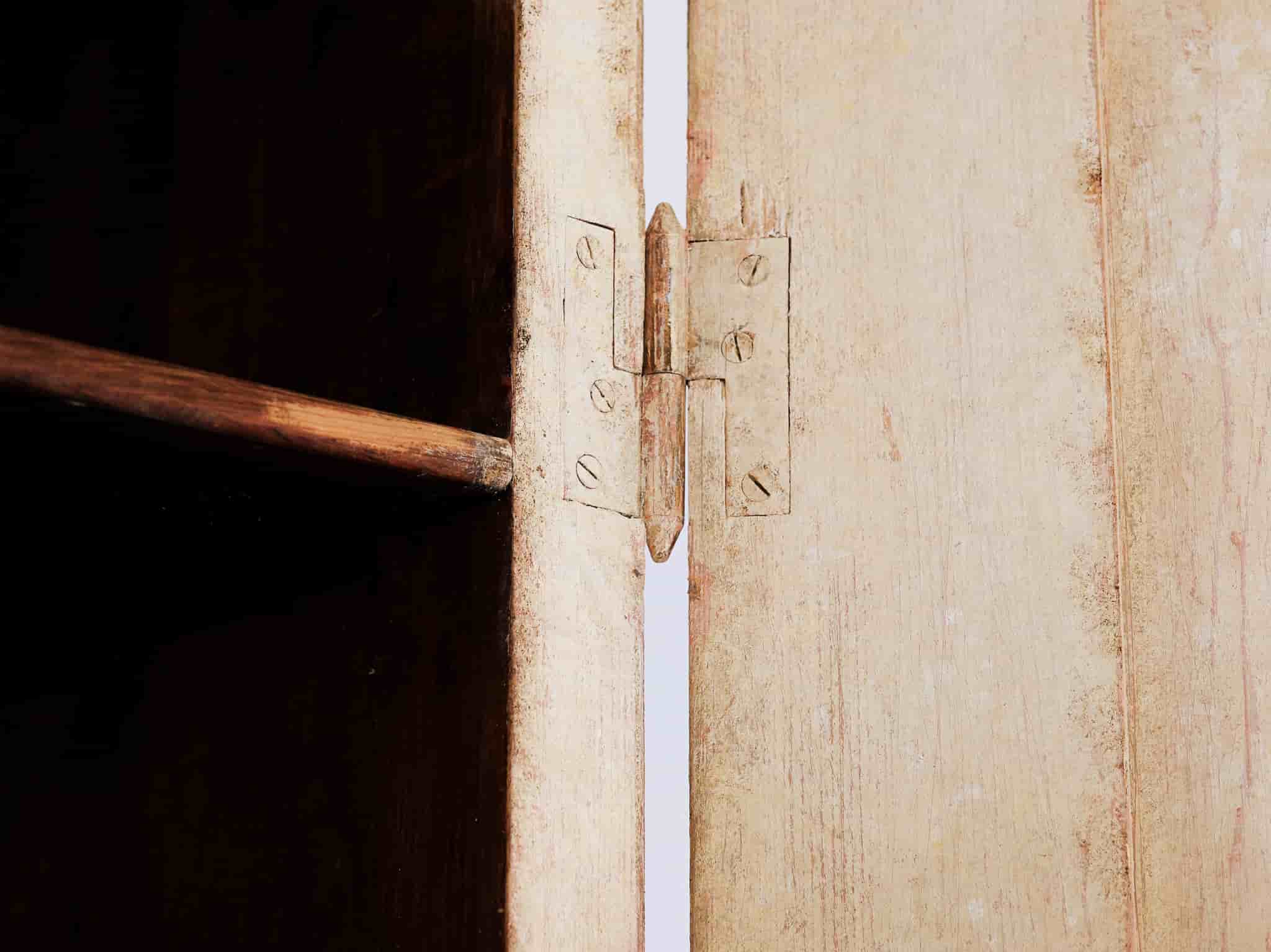 Tall Gustavian single door cupboard gallery image 7