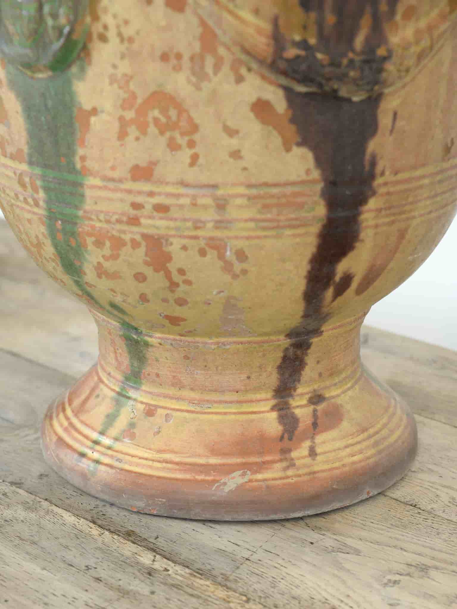 Pair of Anduze glazed planters 60cm gallery image 6