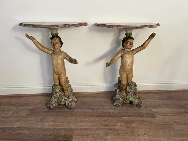Pair of Florentine Tables