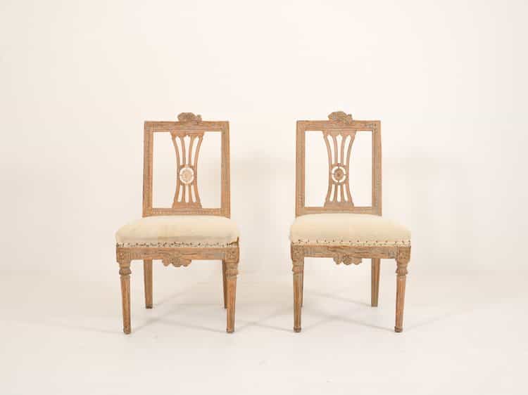 Pair of Gustavian Chairs