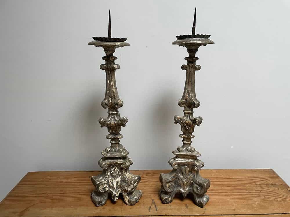 Italian 18th Century Candlesticks