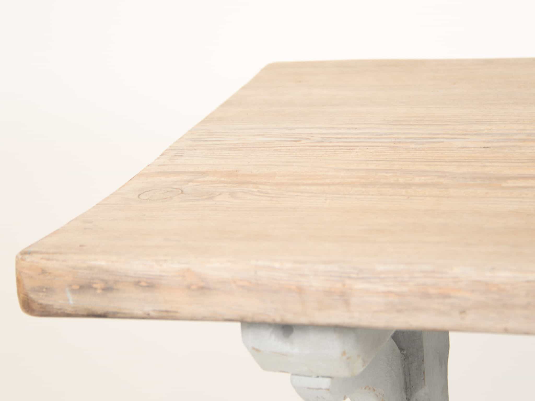 English oak serving table