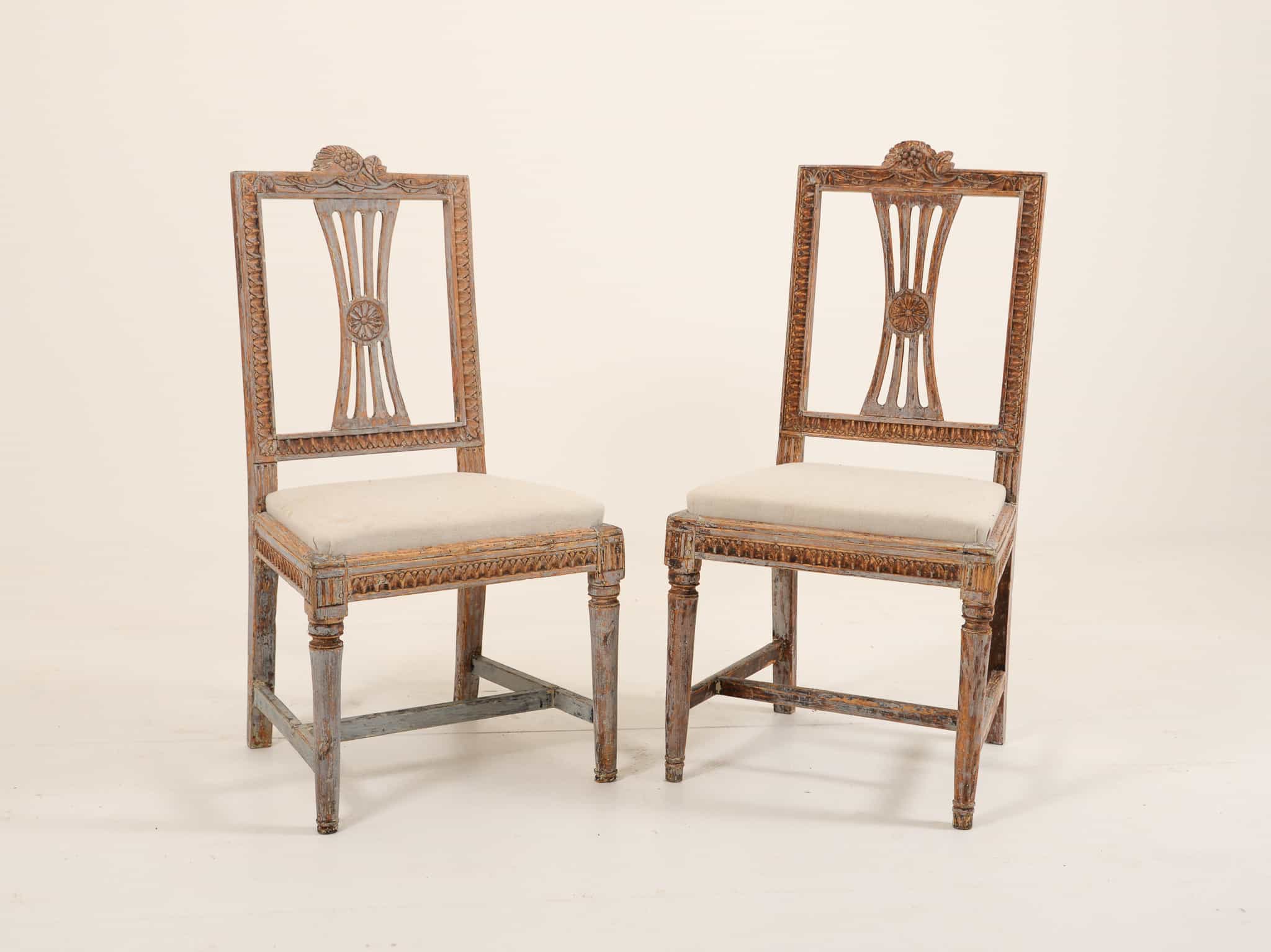 Two Swedish Lindome Chairs