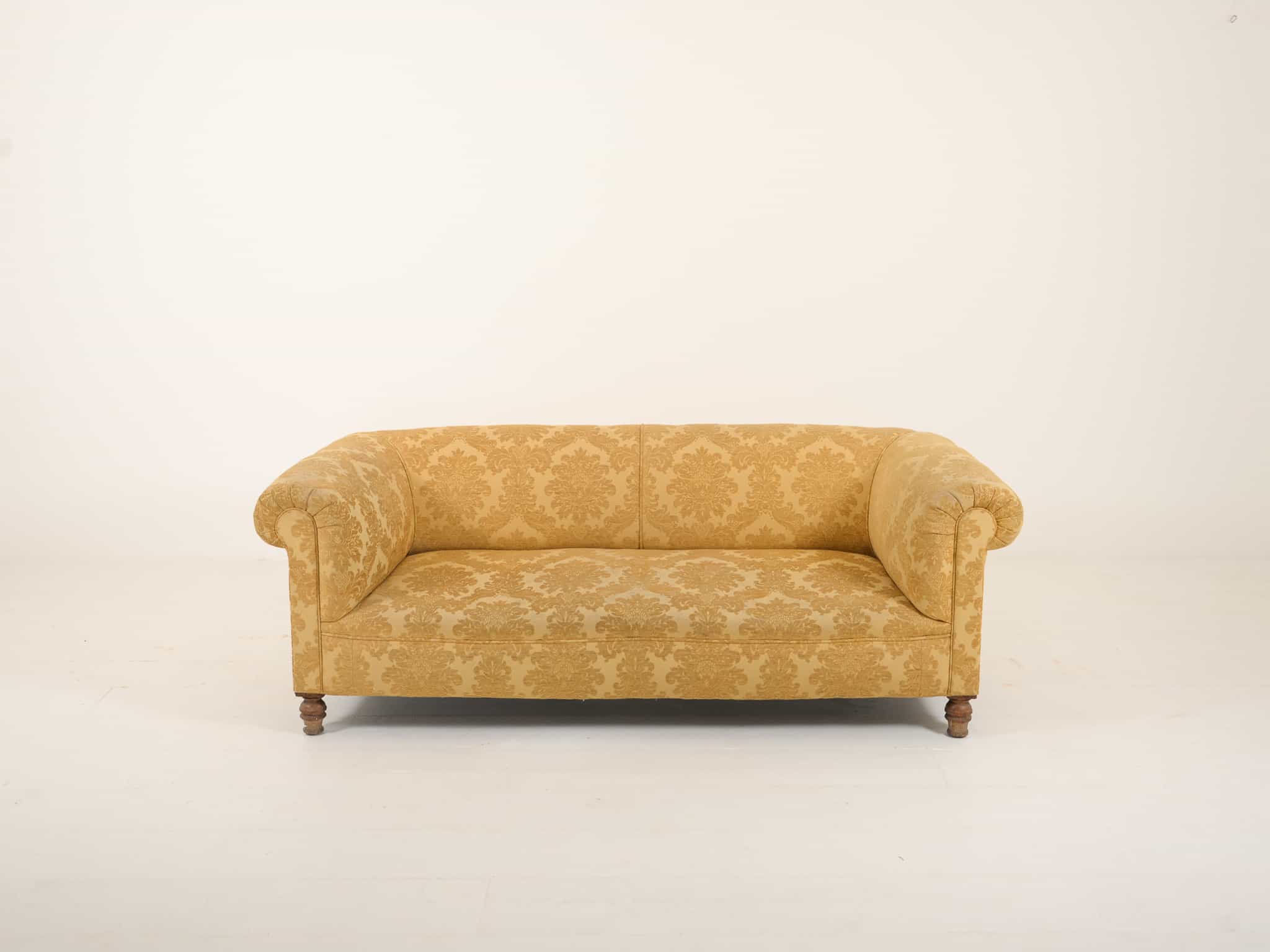 Victorian upholstered sofa