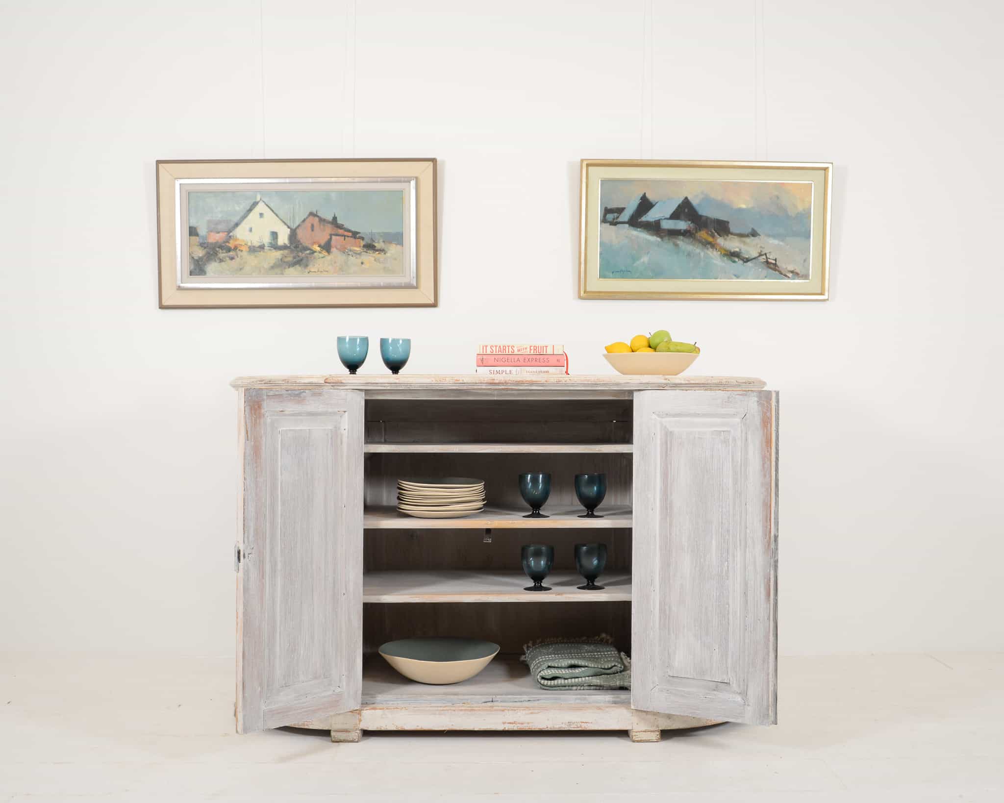 Swedish 19th century tall buffet