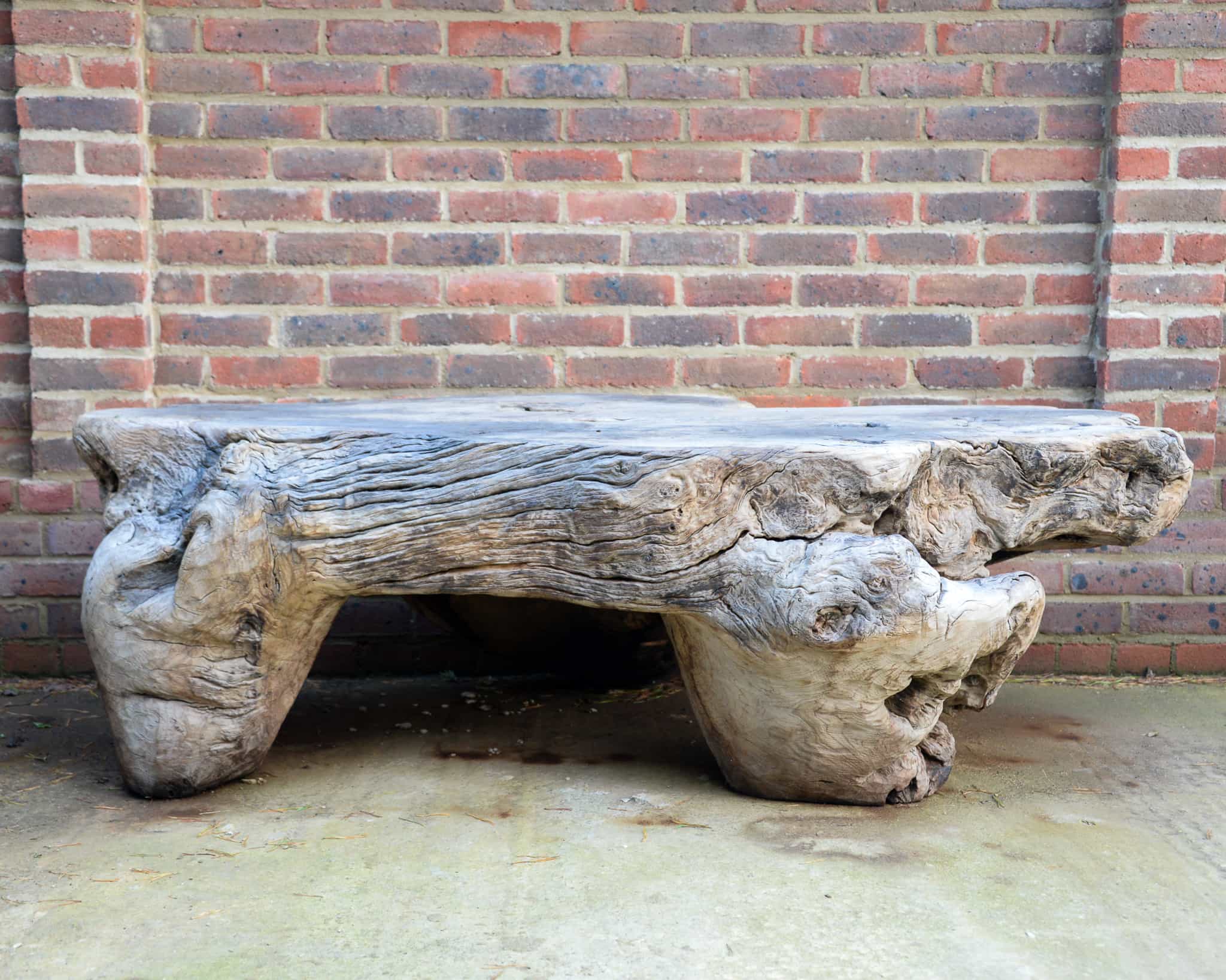 Huge organic form coffee table