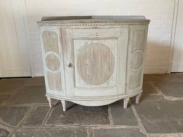 Swedish Corner Cupboard