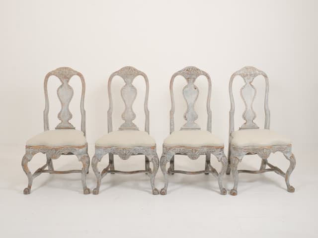Set of 4 Swedish Dining Chairs