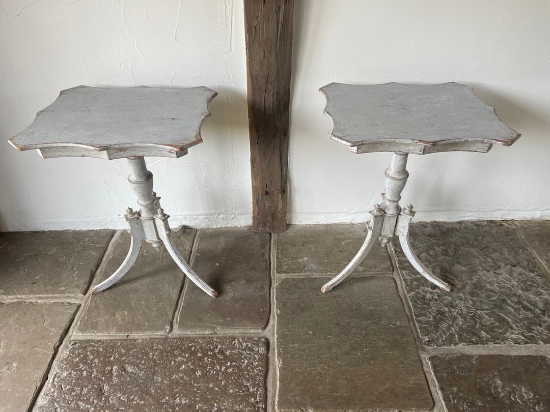 Pair of Swedish Side Tables main image