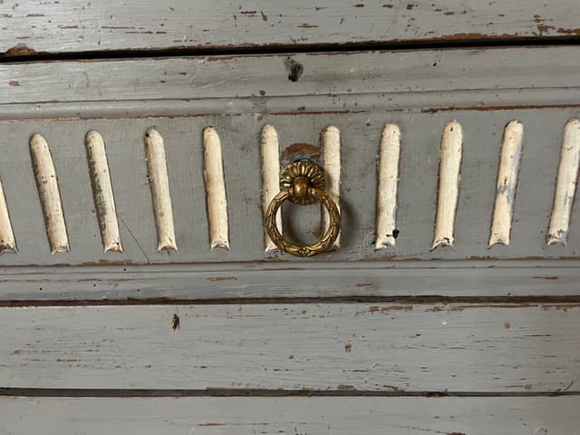 Painted Antique Storage Cupboard gallery image 4