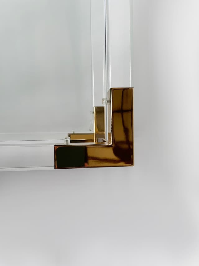 1970s Glass and Lucite Coffee Table gallery image 2