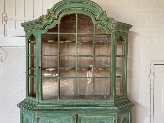 Dutch 1800s Rococo Cabinet gallery image 9