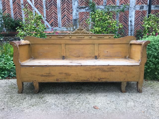 Swedish 1800s Allmoge Bench