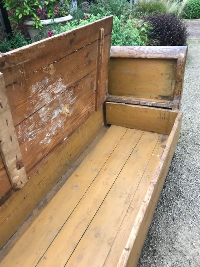 Swedish 1800s Allmoge Bench gallery image 2