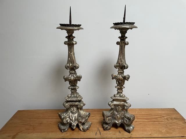 talian 18th Century Candlesticks