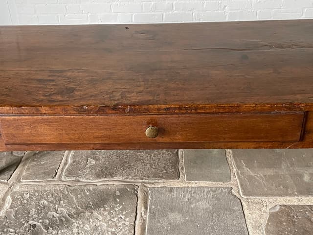 Italian Walnut Serving Table gallery image 2