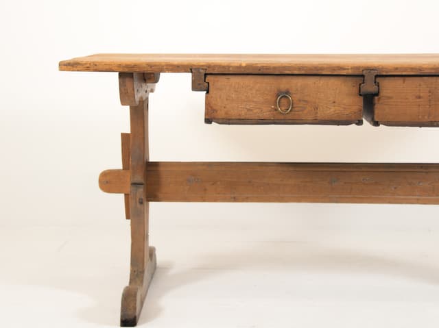 Swedish Two Drawer Table gallery image 1