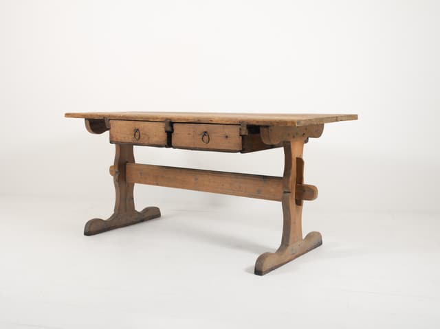 Swedish Two Drawer Table gallery image 6