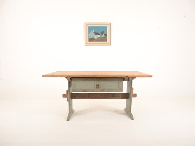 Swedish Bockbord Table gallery image 6