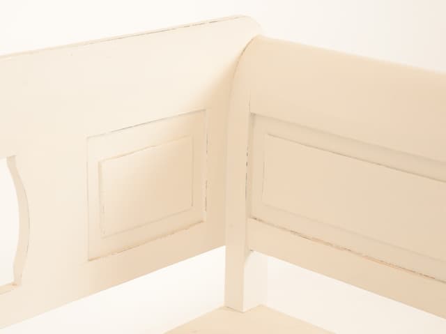 Modern Indoor Painted Bench gallery image 1