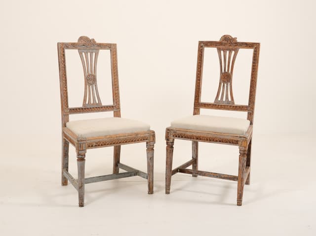 Two Swedish Lindome Chairs
