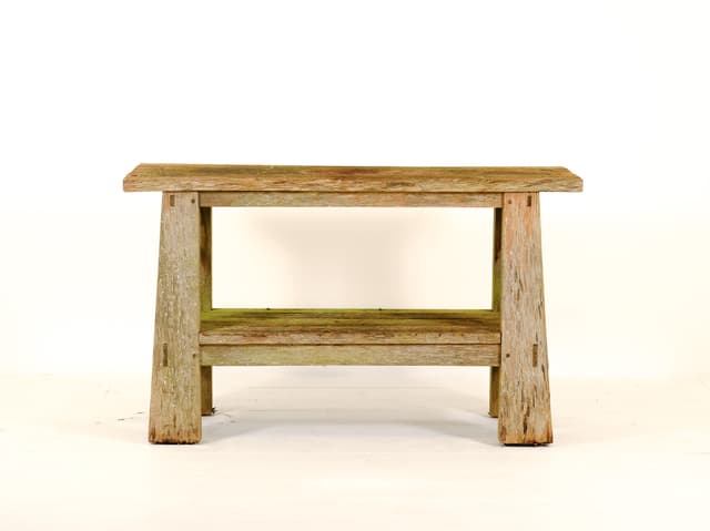 Oak Garden Display Table
