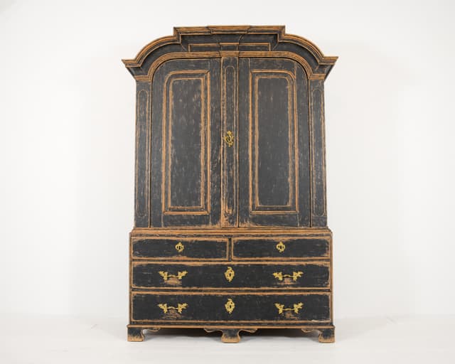 Swedish Baroque 18th Century Cabinet