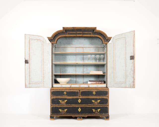 Swedish Baroque 18th Century Cabinet gallery image 1