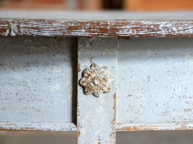Pair of Swedish Demi-Lune Tables gallery image 3