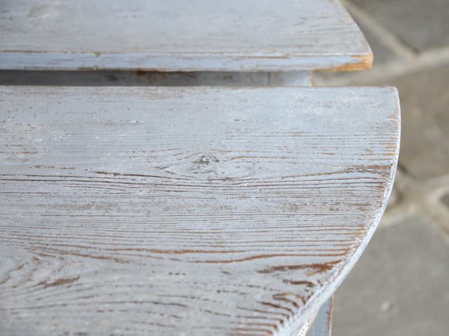 Pair of Swedish Demi-Lune Tables gallery image 5