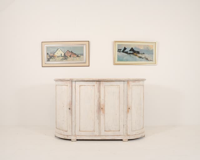 Swedish Buffet with curved sides
