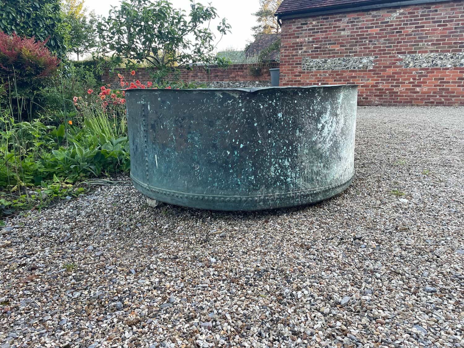 Very Large Copper Planter