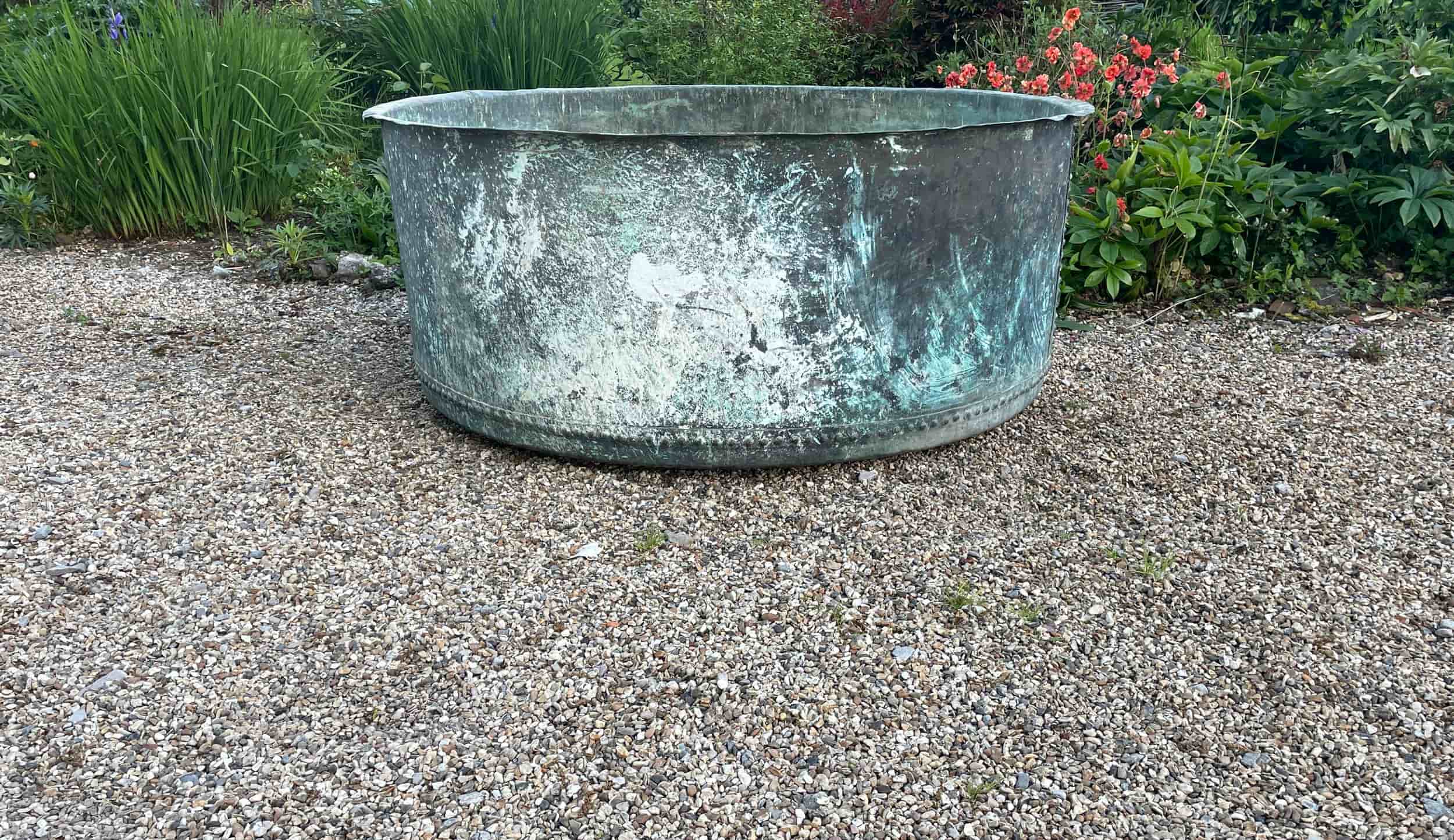 Very Large Copper Planter gallery image 2